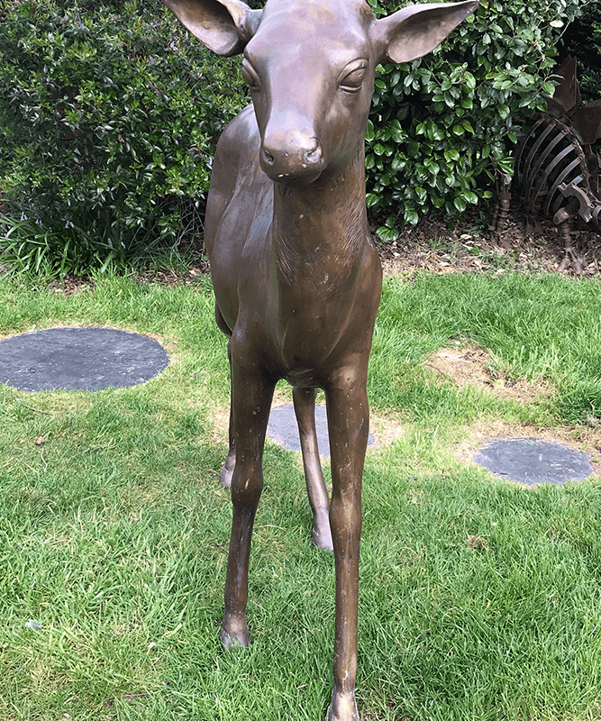 Bronze Deer Garden Ornament
